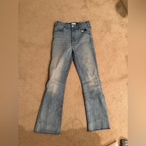 MOTHER THE HUSTLER ANKLE FRAY SIZE 26